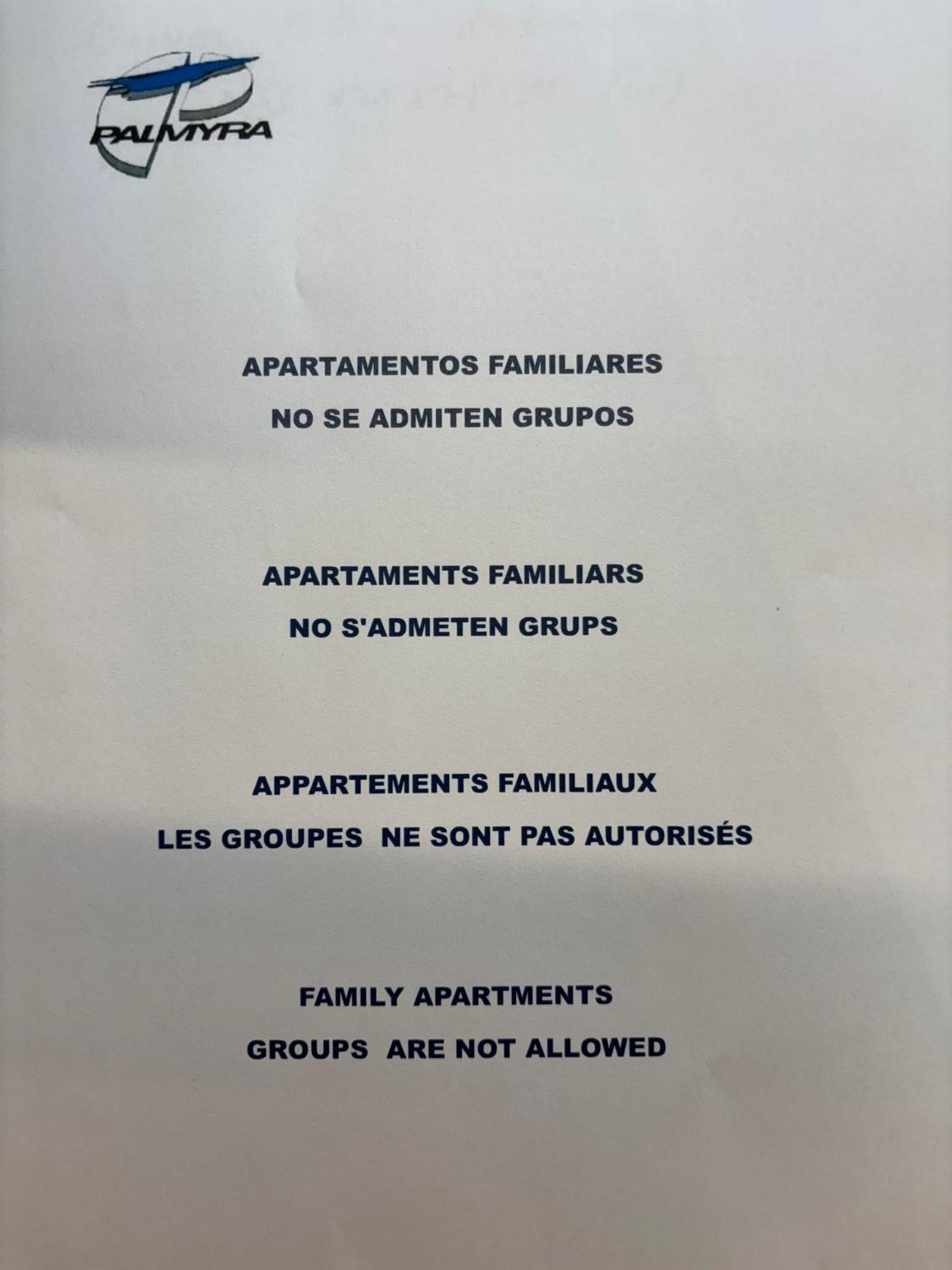סאלו Apartamentos Hesperia Palmyra מראה חיצוני תמונה
